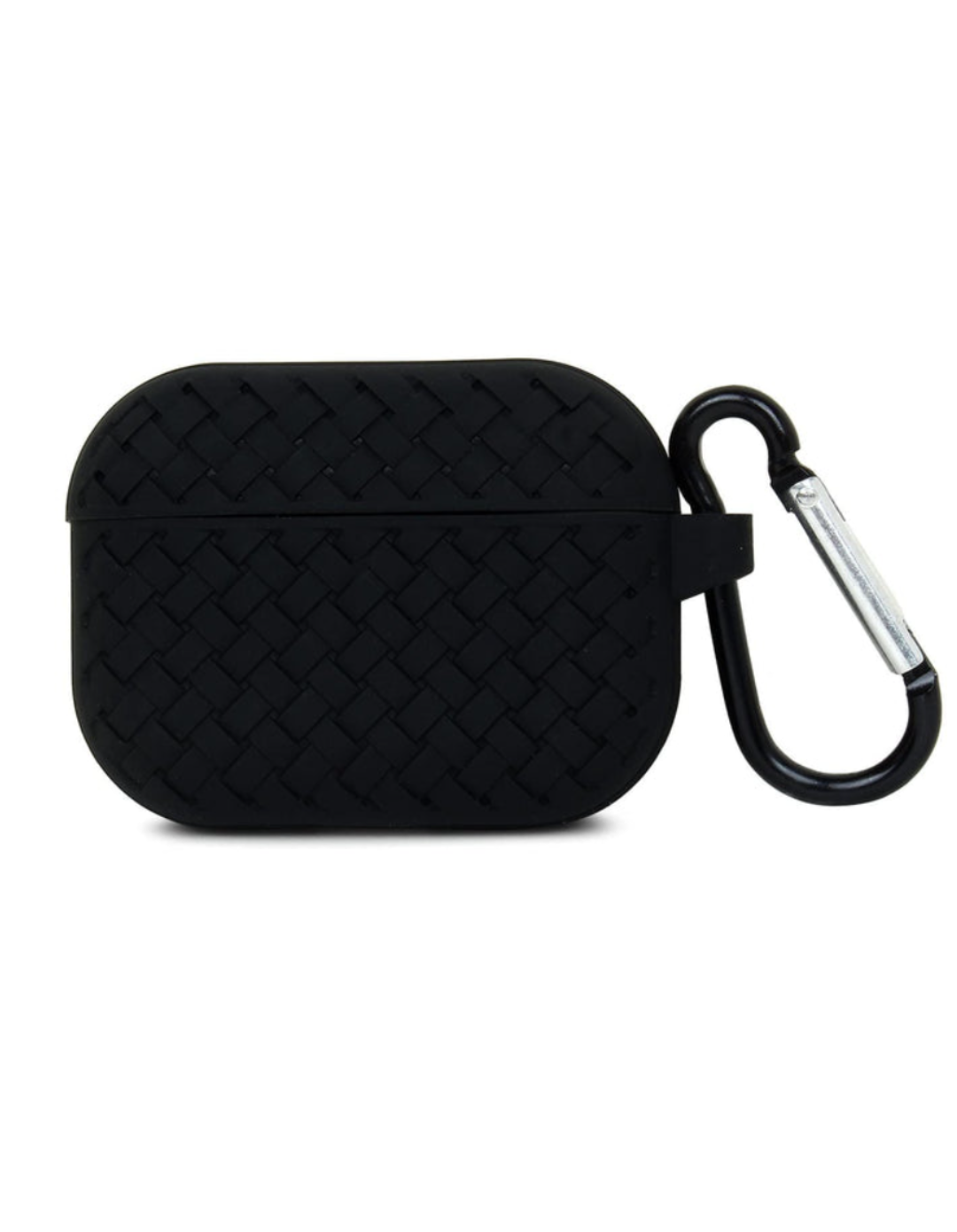 Woven Pattern Silicone Case for AirPods Pro 2 β Shockproof Protective Cover with Hanging Clip | Stylish & Durable Earphone Sleeve