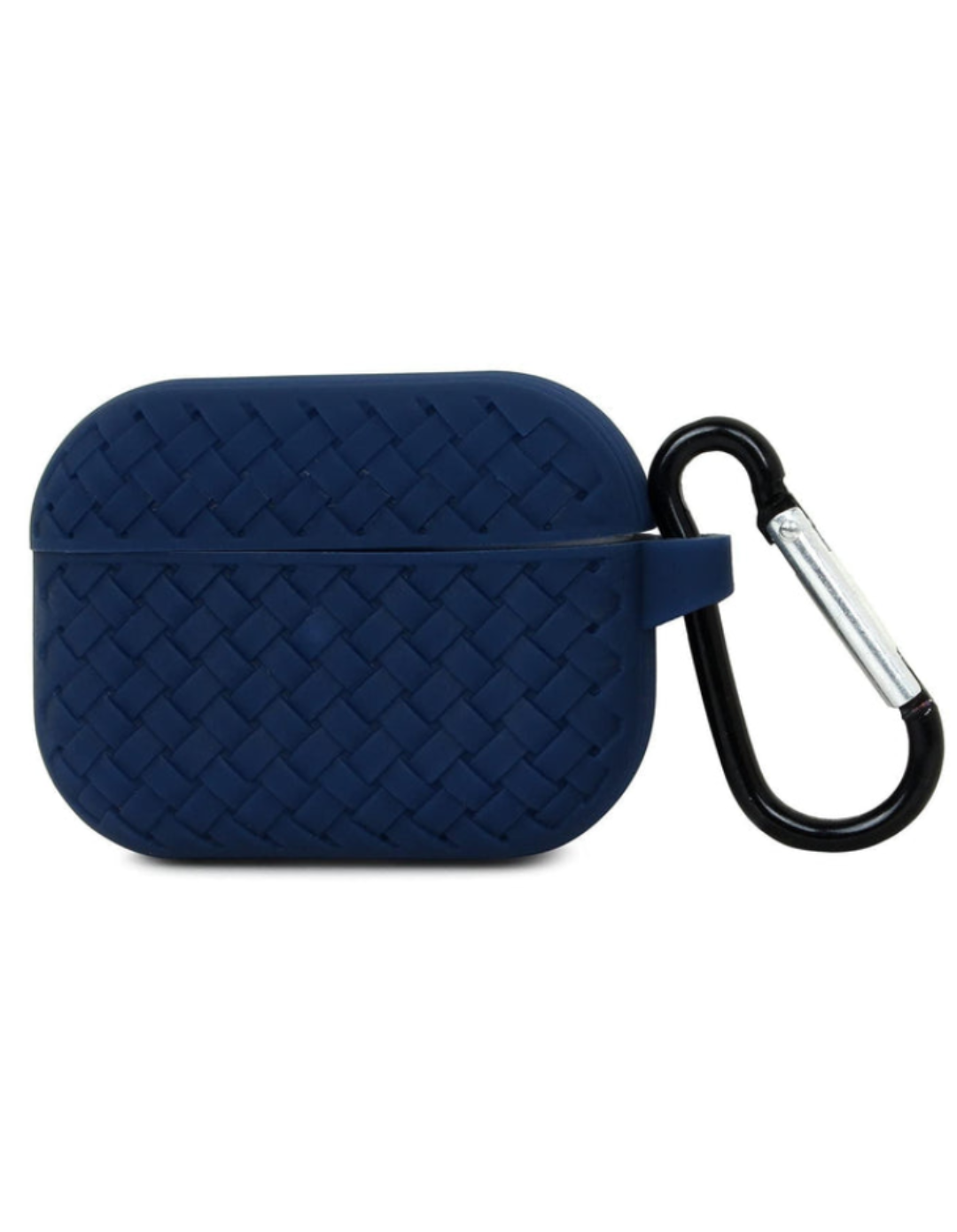 Woven Pattern Silicone Case for AirPods Pro 2 β Shockproof Protective Cover with Hanging Clip | Stylish & Durable Earphone Sleeve
