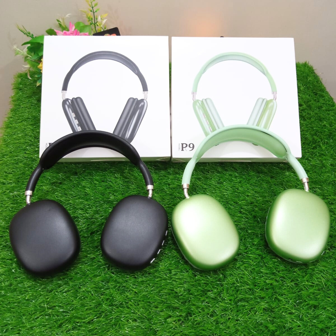 P9 Wireless Over-Ear Headphones – Bluetooth 6.0, 40mm Drivers, 22H Playtime, USB-C Fast Charging, IPX3 Waterproof