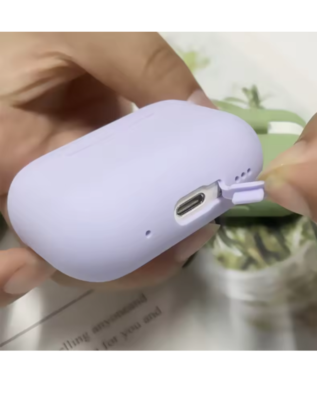 Silicone Case for Apple AirPods Pro 2 β Shockproof Protective Cover Sleeve for Wireless Earphones (Only Case)(Multiple Colors Available)