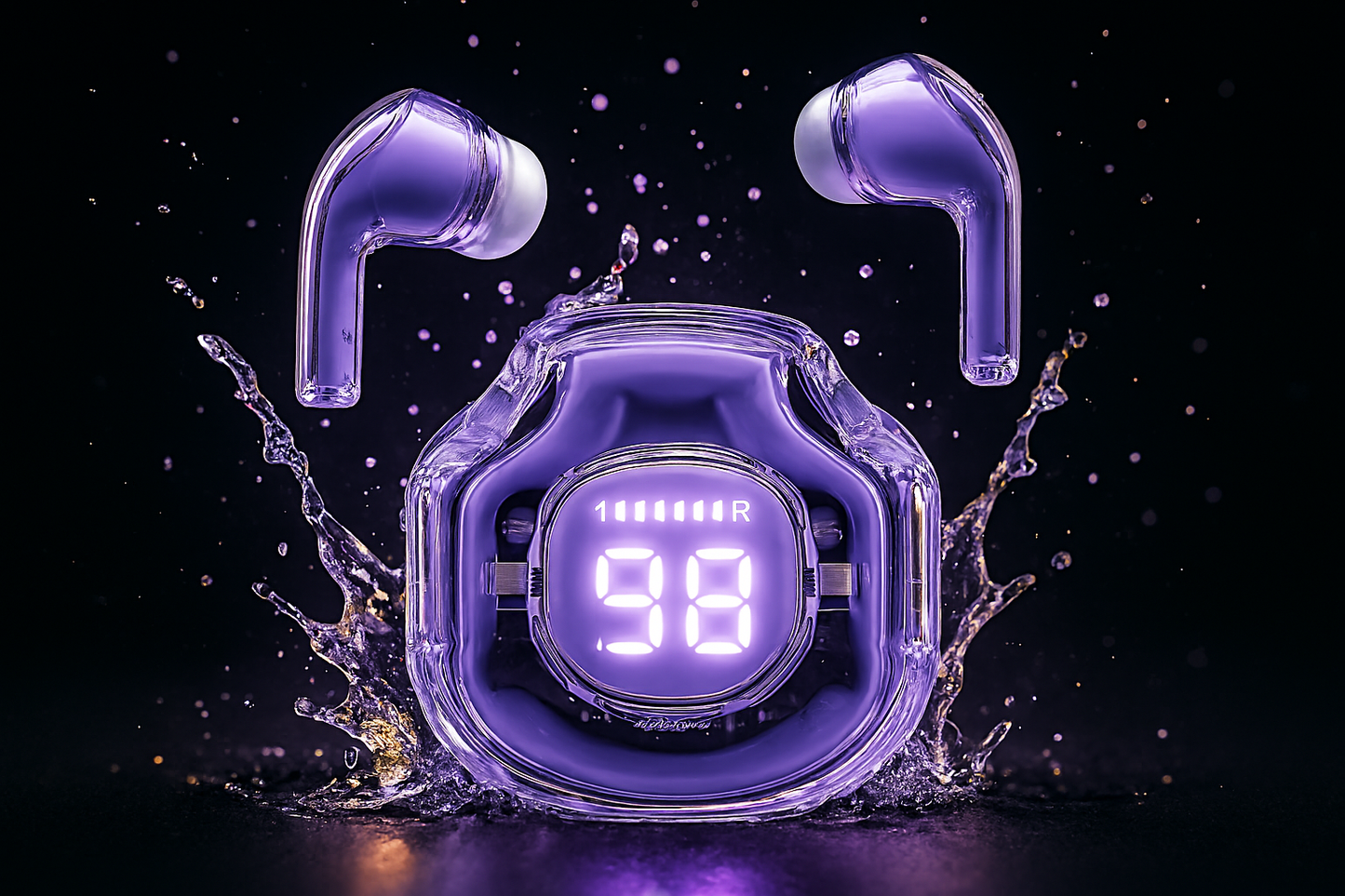 Transparent Crystal Air39 Tws Earphones (Available in many colours)