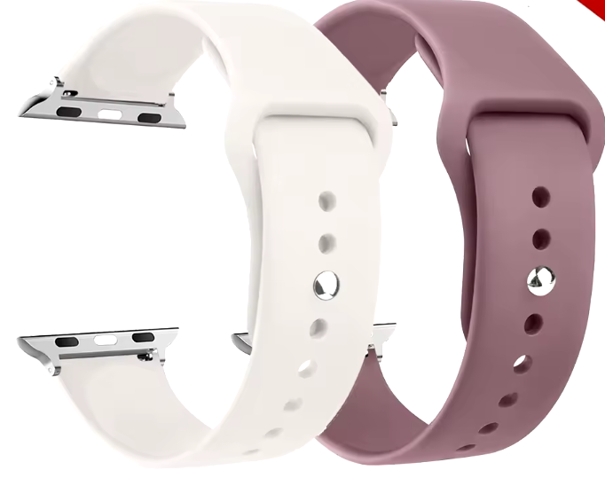 Soft Silicone Strap for Apple Watch Ultra 3/2/1 (49mm/46mm/45mm/42mm/41mm) – Comfortable iWatch Band for Series 11/10/9/8/7/6/5/4/3/SE3
