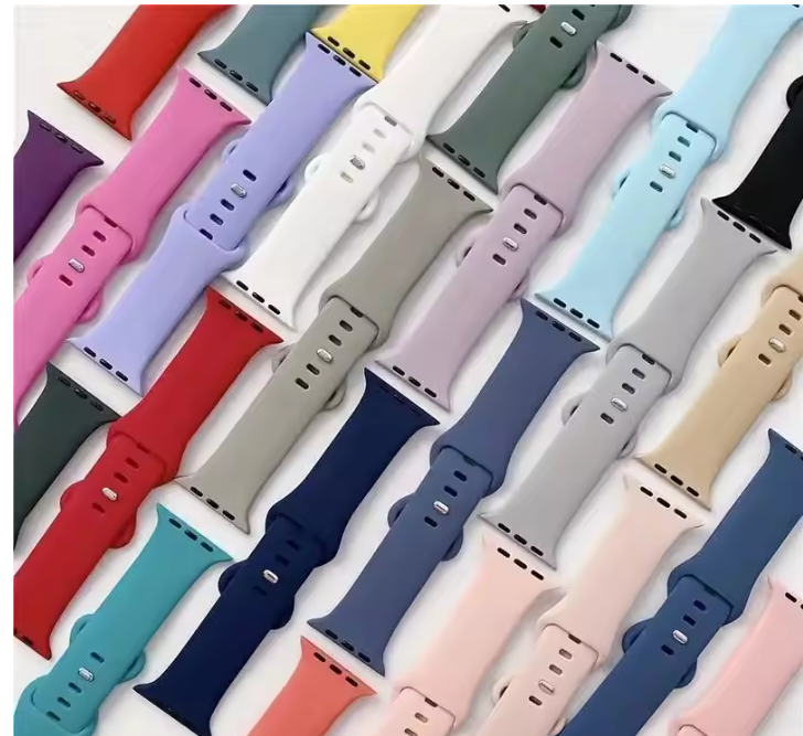 Soft Silicone Strap for Apple Watch Ultra 3/2/1 (49mm/46mm/45mm/42mm/41mm) – Comfortable iWatch Band for Series 11/10/9/8/7/6/5/4/3/SE3