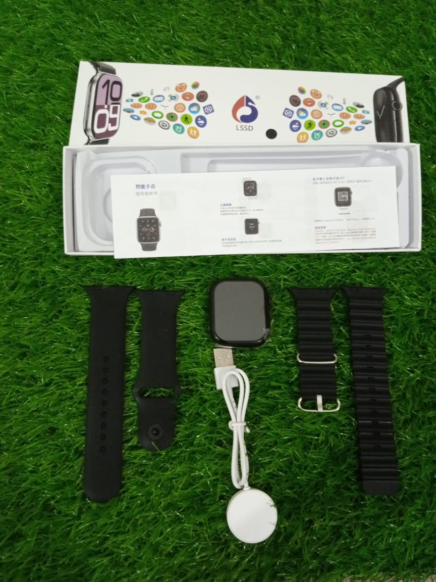 2025 Newest V10 Pro Max Smart Watch ā 2.1" IPS Full Touch, Bluetooth Calling, Fitness & Health Tracker, Dual Straps (Men & Women)