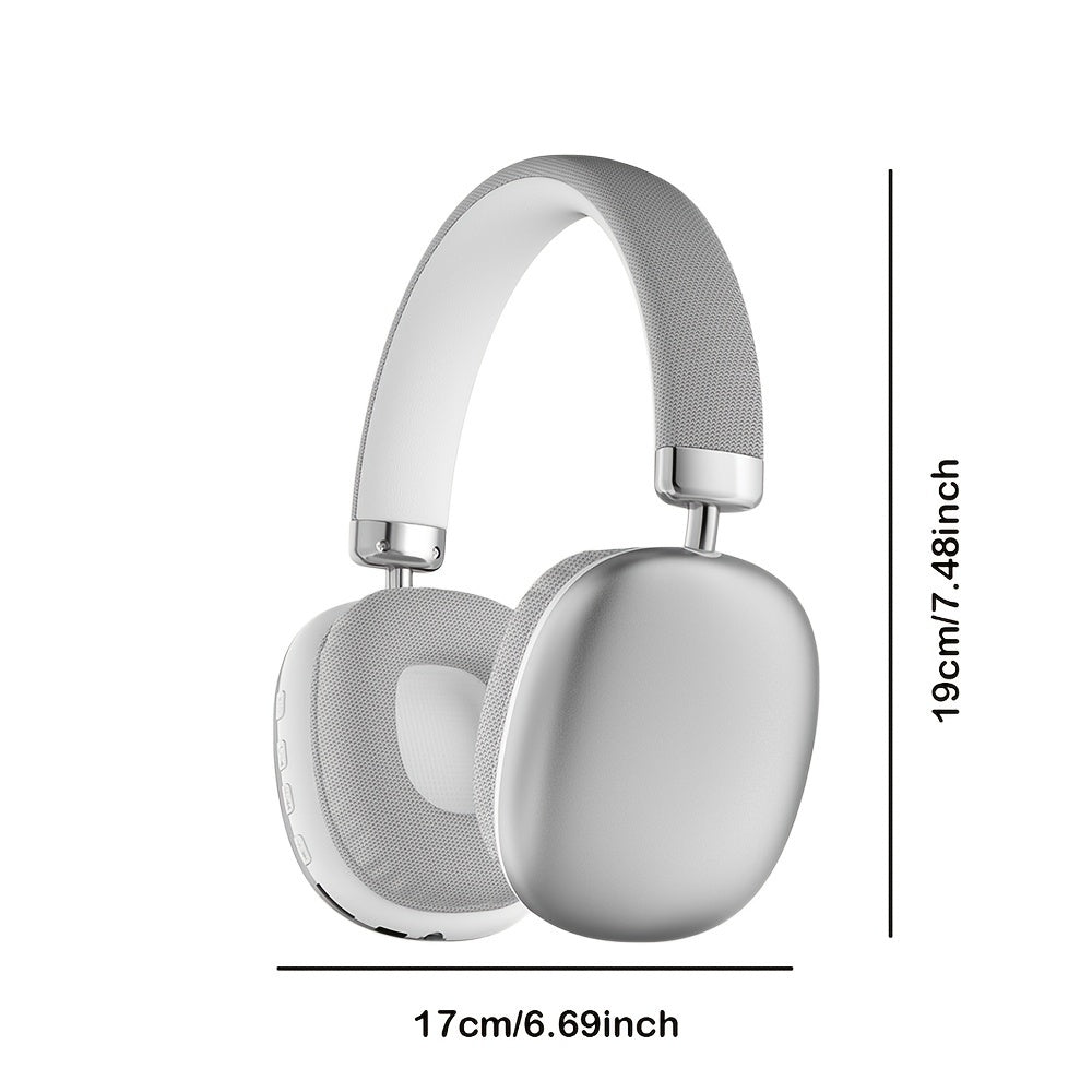P9 Wireless Over-Ear Headphones – Bluetooth 6.0, 40mm Drivers, 22H Playtime, USB-C Fast Charging, IPX3 Waterproof