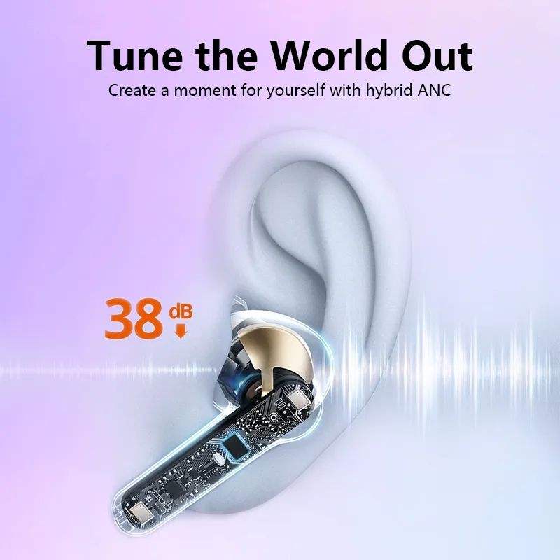 Transparent Crystal Air39 Tws Earphones (Available in many colours)