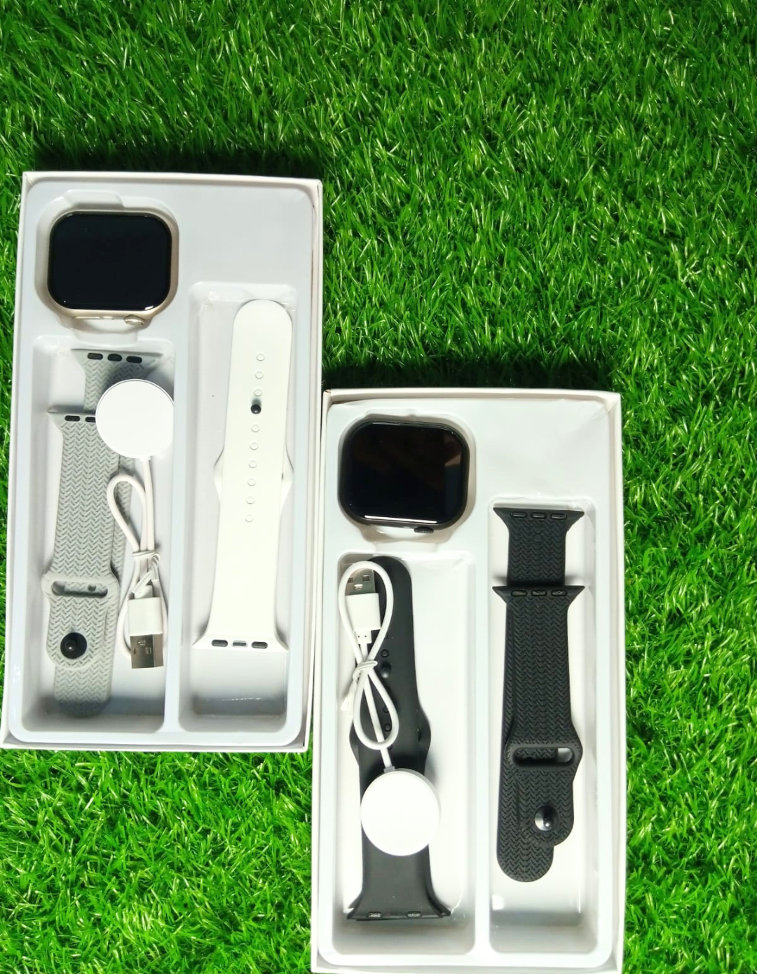 TLTM-M100 Series 10 Smart Watch | 2.3" Full Touch Display, Wireless Charging, Bluetooth Calling, 2 Straps Included
