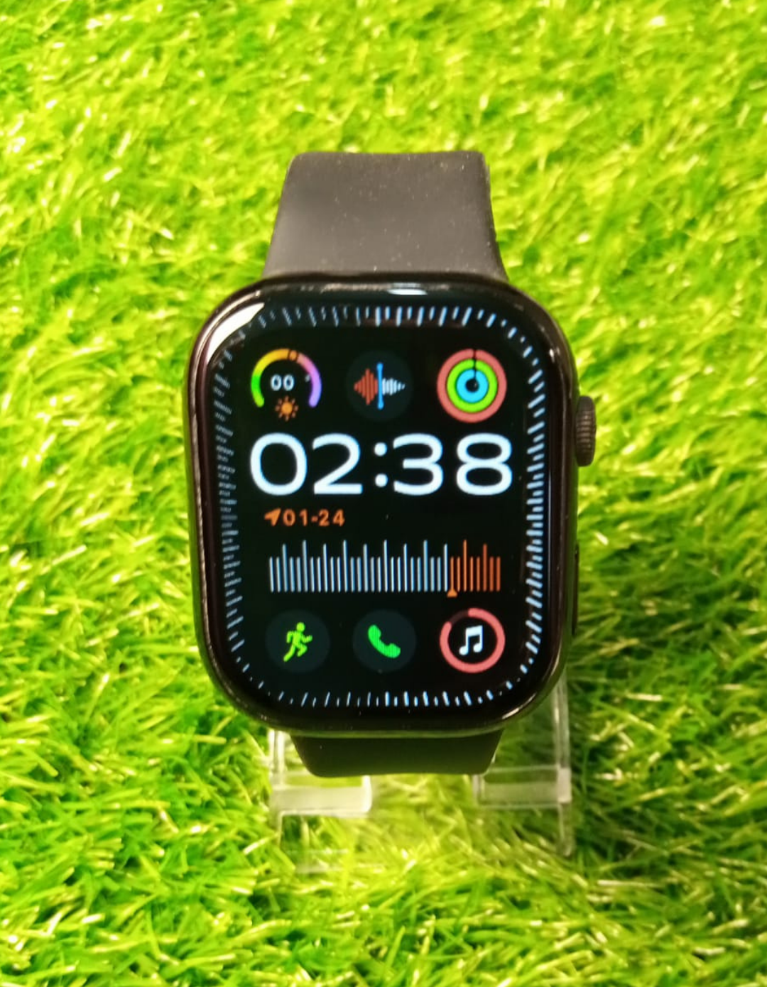Watch 9 Max Smartwatch – Series 9 | Full Edge HD Display, Bluetooth Calling, Always-On Display, Built-in Games, Wireless Charging, Sports Modes