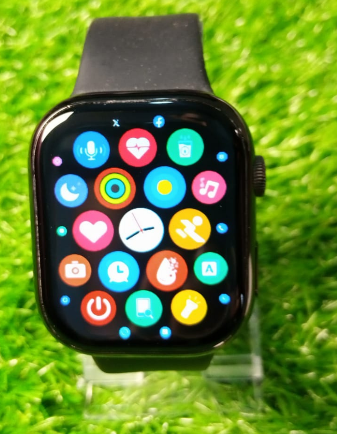 Watch 9 Max Smartwatch – Series 9 | Full Edge HD Display, Bluetooth Calling, Always-On Display, Built-in Games, Wireless Charging, Sports Modes