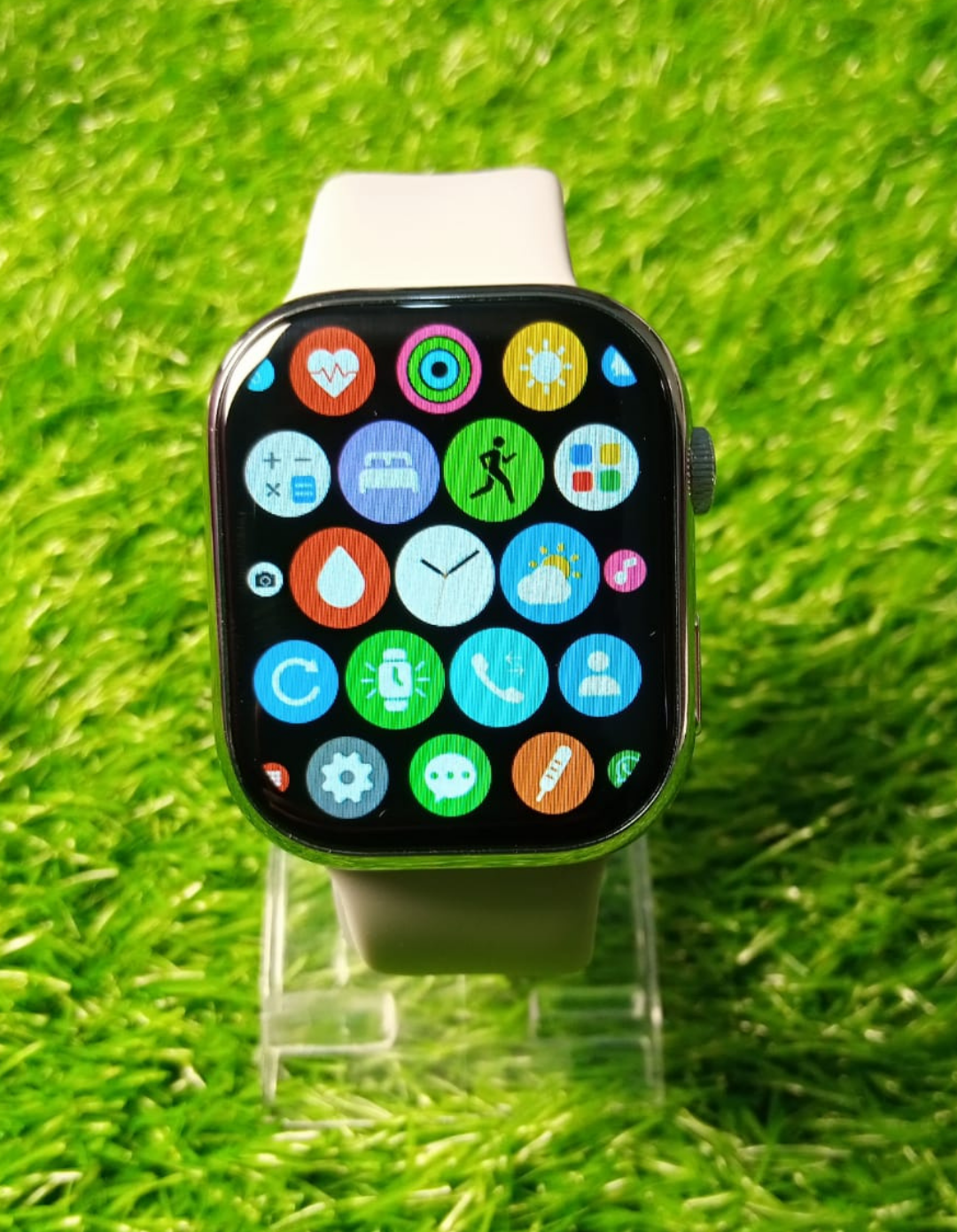 Watch 9 Max Smartwatch – Series 9 | Full Edge HD Display, Bluetooth Calling, Always-On Display, Built-in Games, Wireless Charging, Sports Modes
