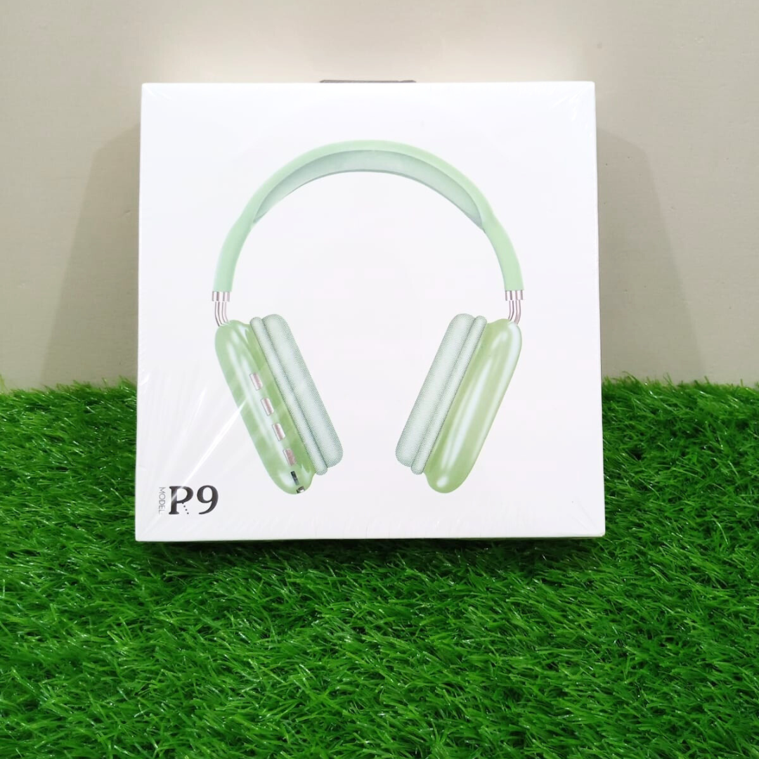 P9 Wireless Over-Ear Headphones – Bluetooth 6.0, 40mm Drivers, 22H Playtime, USB-C Fast Charging, IPX3 Waterproof