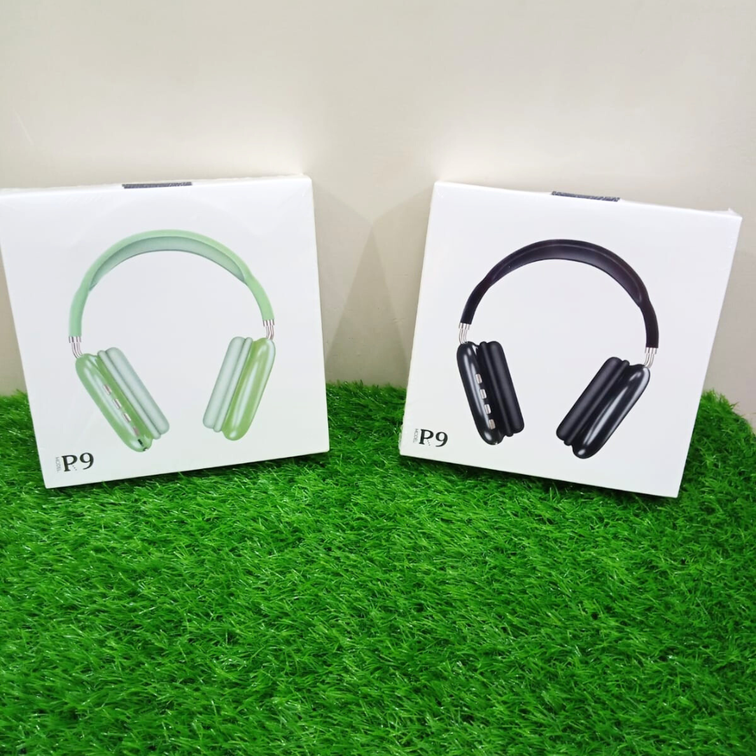 P9 Wireless Over-Ear Headphones – Bluetooth 6.0, 40mm Drivers, 22H Playtime, USB-C Fast Charging, IPX3 Waterproof
