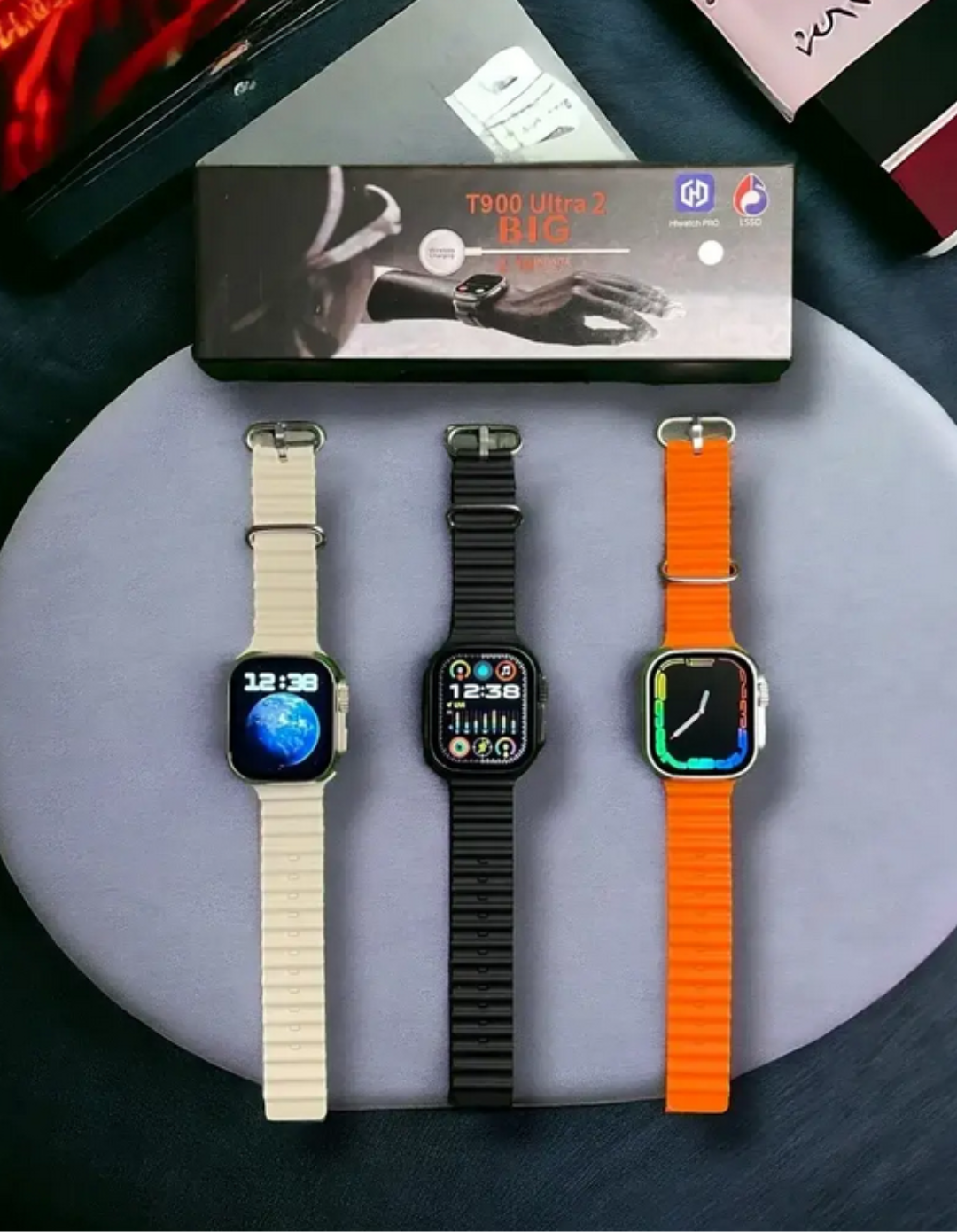 T900 Series 8 Pro Ultra Smart Watch – 2.09" Full Touch IPS Display, Bluetooth Calling, Heart Rate & Fitness Tracking