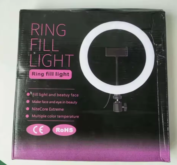 26cm Ring Light with 7ft Aluminium Tripod Stand & Mobile Holder | 3 Light Modes (White, Warm, Soft) | Adjustable Brightness | For TikTok, YouTube & Photography