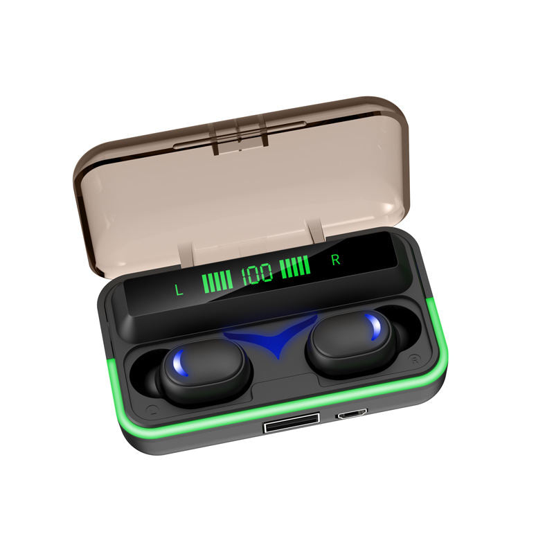 Sport Gaming E10 TWS BT 5.0 Earbuds Headphone With Charging Box Wireless Earphone Headphones