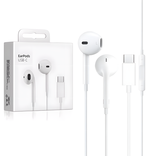 Type-C Wired In-Ear Earphones with Mic | USB-C Headset for iPhone 15 Pro Max, Samsung, Xiaomi, iPad | JL Chipset, ANC, IPX7 Waterproof