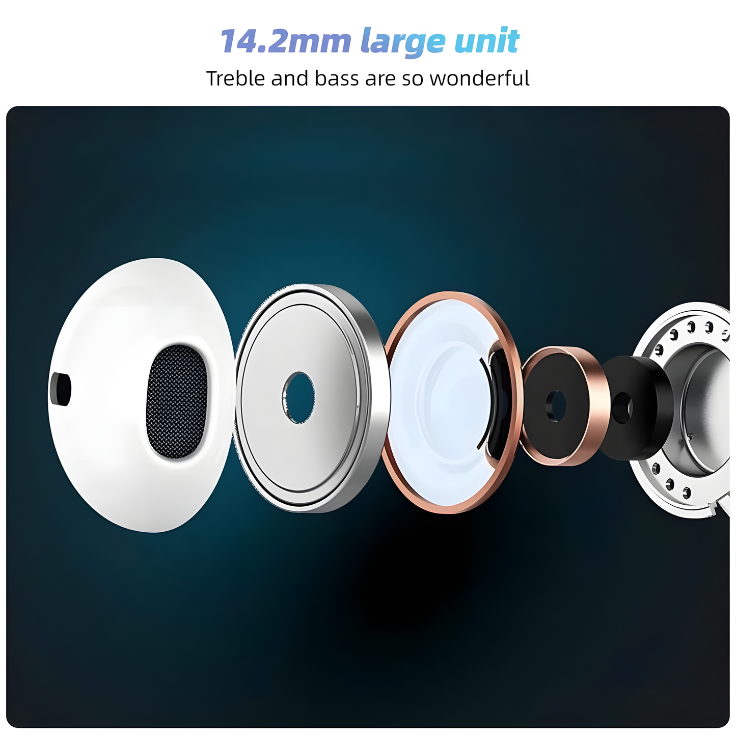 Type-C Wired In-Ear Earphones with Mic | USB-C Headset for iPhone 15 Pro Max, Samsung, Xiaomi, iPad | JL Chipset, ANC, IPX7 Waterproof