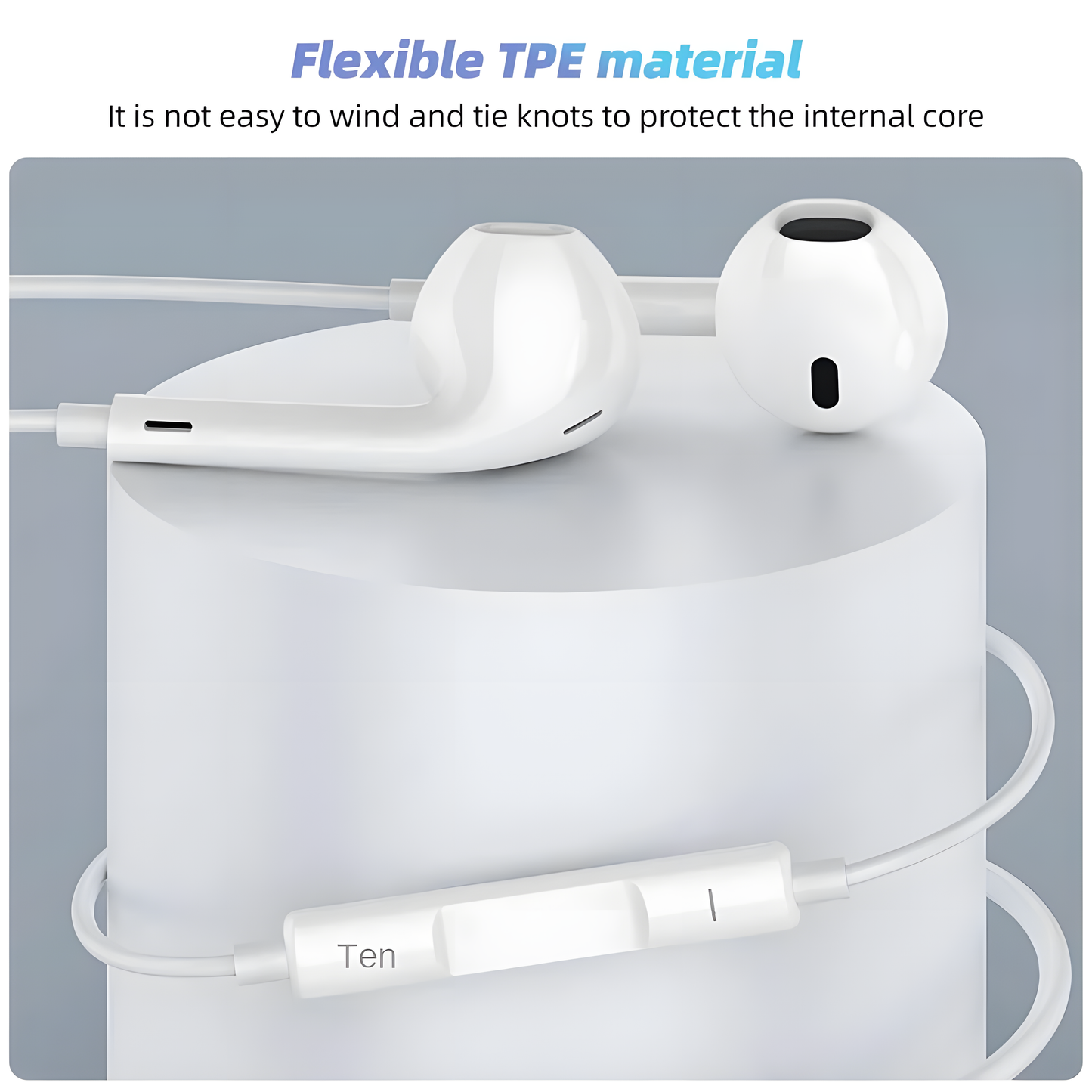 Type-C Wired In-Ear Earphones with Mic | USB-C Headset for iPhone 15 Pro Max, Samsung, Xiaomi, iPad | JL Chipset, ANC, IPX7 Waterproof